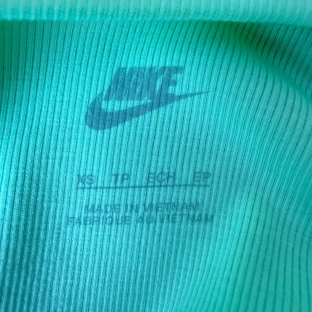 Nike Womens Sportswear Essential Ribbed‎ Crop Top Spring Green - Picture 2 of 8